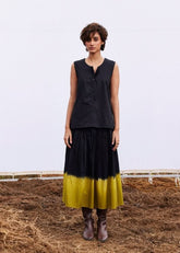 A Model Wearing Multicolor,Organic Cotton Dawn Co-ord Set,curated by Only Ethikal