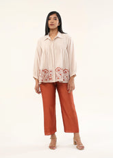 Zinnia Co-Ord Set - Rust