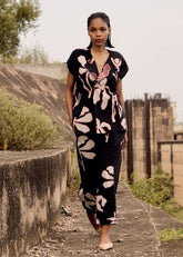 A Model Wearing Multicolor,Pure Cotton Lark Co-ord Set,curated by Only Ethikal
