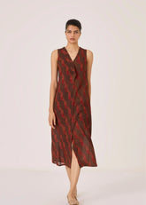 Dilani Block Print Dress