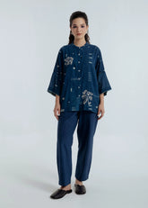 Indigo Shadow Shirt