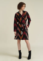 A Model Wearing Multicolor Pure Cotton Royale XXXIV, curated by Only Ethikal