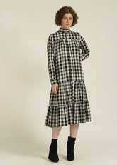 A Model Wearing Multicolor Pure Cotton Royale XXXV, curated by Only Ethikal