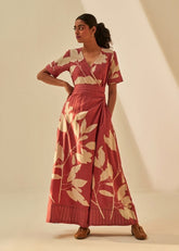 A Model Wearing Multicolor Cotton Mul Tibet , curated by Only Ethikal