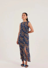 Iris Muslin Silk Dress