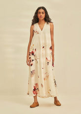 A Model Wearing White Cotton Mul Teen Spirit, curated by Only Ethikal