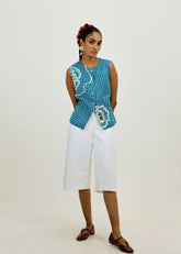 Soro Check Waistcoat