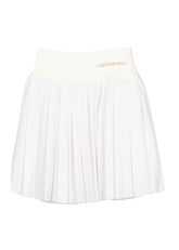 All White Flow Skirt