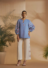 Origani Blue Rainforest Co-Ord Set