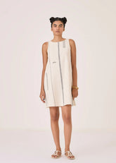 Nalaka Handwoven Cotton Shift Dress