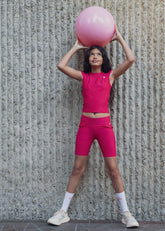 Lively Fushia Butterfly Top