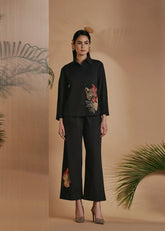 Origani Black Leopard Co-Ord Set