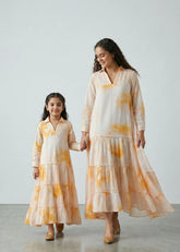 Blush Bloom Tiered Dress | Mom & Me Duo Set