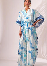 A Model Wearing Multicolor Modal Silk Dakota Jumpsuit, curated by Only Ethikal