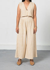 The Winter Garden Handwoven Organic Cotton Trousers - onlyethikal