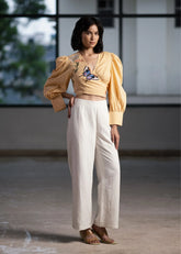 Fluttering Marigold Blouse