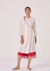 Milovat Red Stripe Wrap Tunic