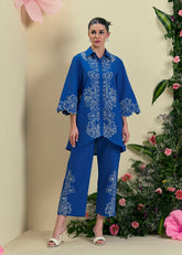 Blue Elise Co-Ord Set