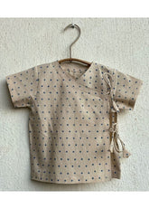 Unisex Organic Zoo Bag - Indigo Raidana And Check Angarakha & Pants