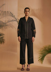 Origani Black Lilly Co-Ord Set