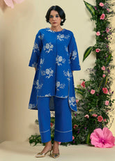 Blue Noor Tunic Set
