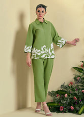 Green Reva Co-Ord Set