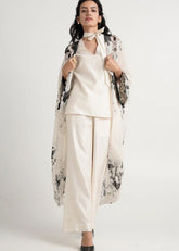 A Model Wearing Multicolor Pure Cotton Kelly Co-Ord Set, curated by Only Ethikal