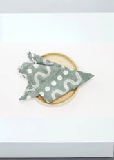 Grey Sustainable Table Napkin- Set Of Four
