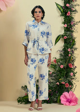 Off White Lyana Co-Ord Set