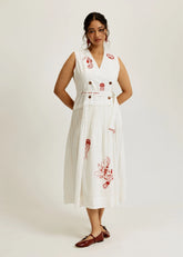 Zena Handwoven Blazer Dress