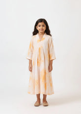 Blush Aura Mini Panel Dress
