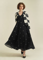 A Model Wearing Multicolor Pure Cotton Royale XX, curated by Only Ethikal