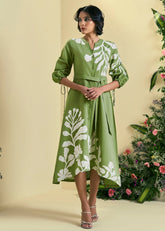Green Iris Dress