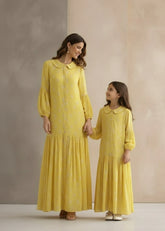 Summer Ray Button-Down Maxi | Mom & Me Duo Set