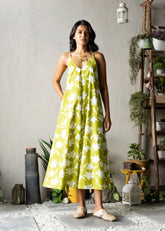 Lime Glow Dress