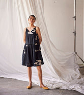 A Model Wearing Multicolor,Pure Cotton Summer's Night curated by Only Ethikal