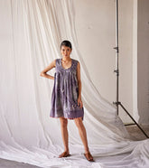 A Model Wearing Multicolor,Pure Cotton Riptide curated by Only Ethikal