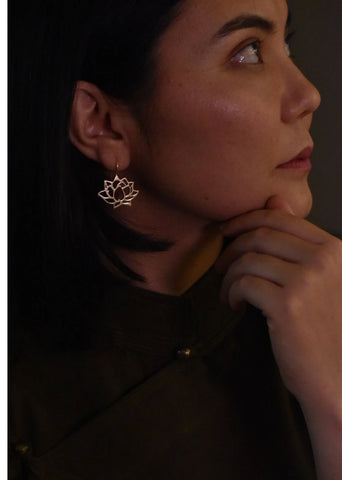 Padma Lotus Earrings