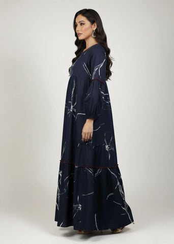 Midnight Bloom Tiered Maxi | Mom & Me Duo Set