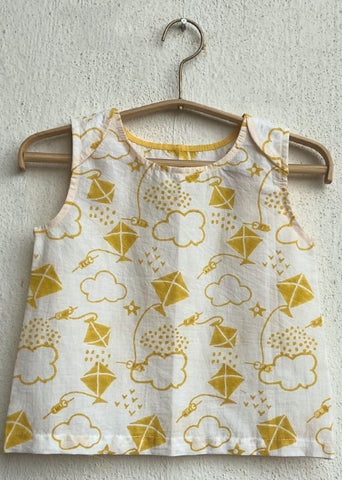 Unisex Organic Koi Jhabla Bag- Patang And Mint Koi