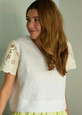Safia Linen Bouse