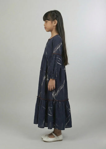 Midnight Bloom Tiered Maxi | Mom & Me Duo Set