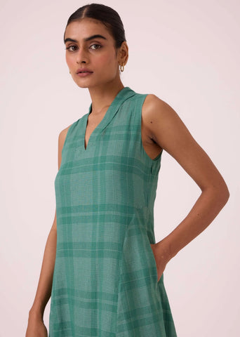 Orwell Green Handwoven Dress