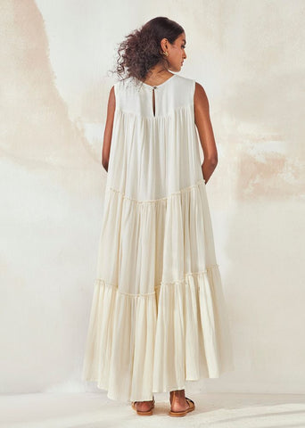 White Lily Bouque Dress