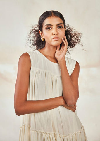 White Lily Bouque Dress