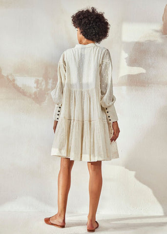 White Pebble Dress