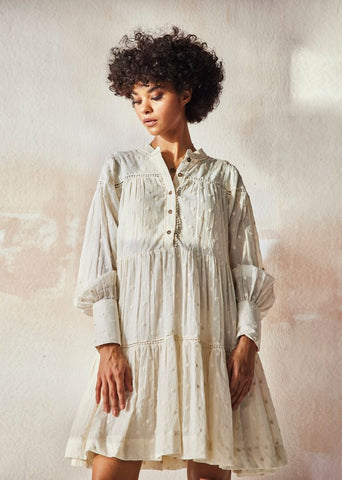 White Pebble Dress