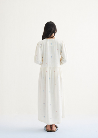 The Shoal Handwoven Kala Cotton Maxi Dress