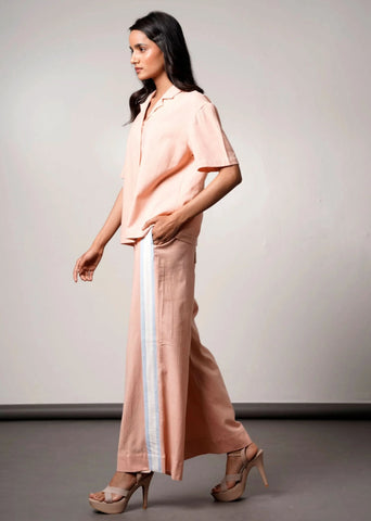 Petunia Hnadloom Cotton Co-Ord Set