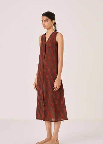 Dilani Block Print Dress